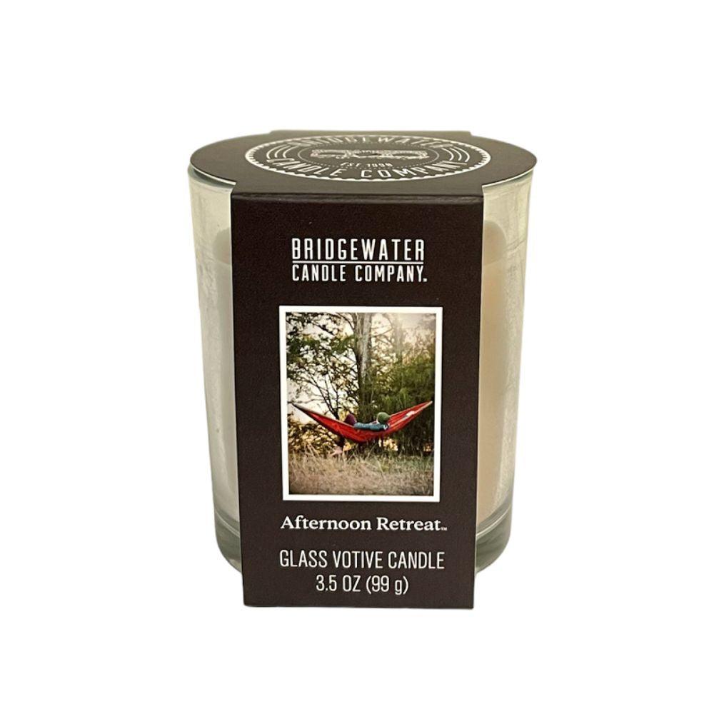 Bridgewater Candle Glass Votive Afternoon Retreat Bridgewater Candle Bridgewater Candle