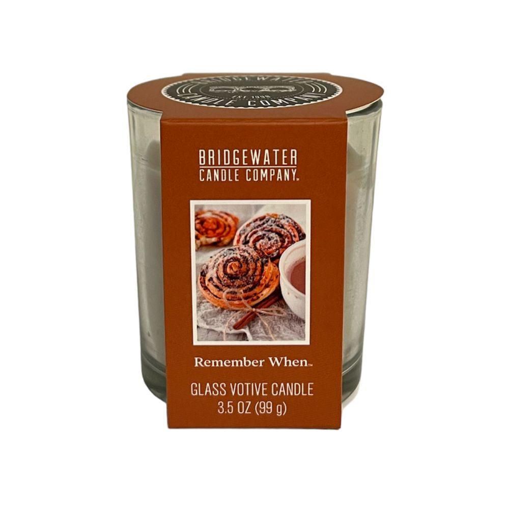 Bridgewater Candle Glass Votive Remember When Bridgewater Candle Bridgewater Candle