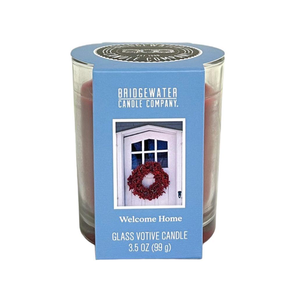 Bridgewater Candle Glass Votive Welcome Home Bridgewater Candle Bridgewater Candle
