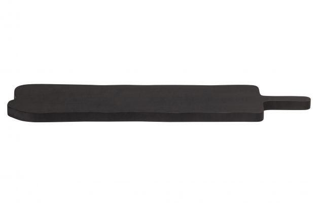 Chop Hapjesplank mango hout zwart Snijplank WOOOD