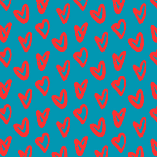 Hartjes - Forex tegeltje 10x10cm tegeltje Lourens Exclusive