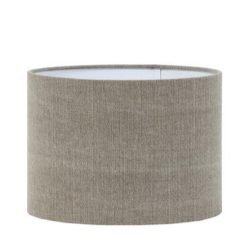 Lampenkap grijs beige 30-30-21 cm Lampenkap Light & Living