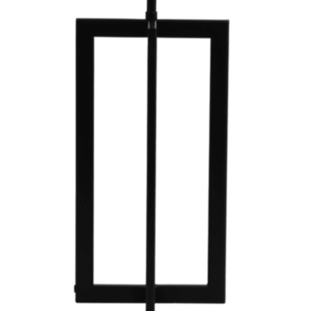 Lampvoet 21x21x46 cm MACE mat zwart Lampvoet Light & Living