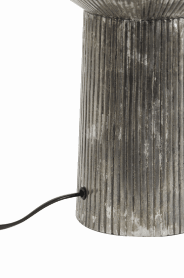 Lampvoet Ø20x49,5 cm BRISKA black pearl Lampvoet Light & Living
