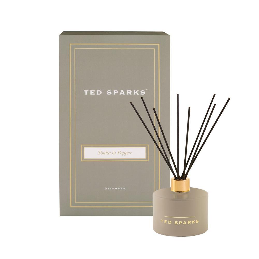 Diffuser - Tonka & Pepper Geurstokjes Ted Sparks