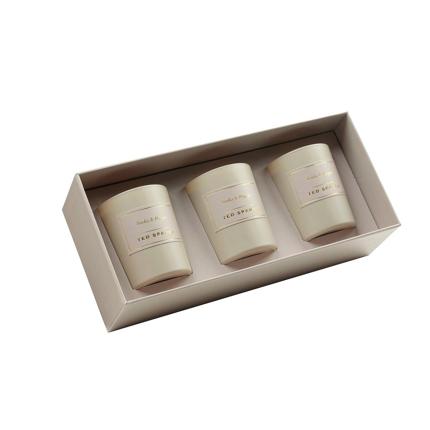 Mini Candle Gift Set Tonka & Pepper Giftset Ted Sparks