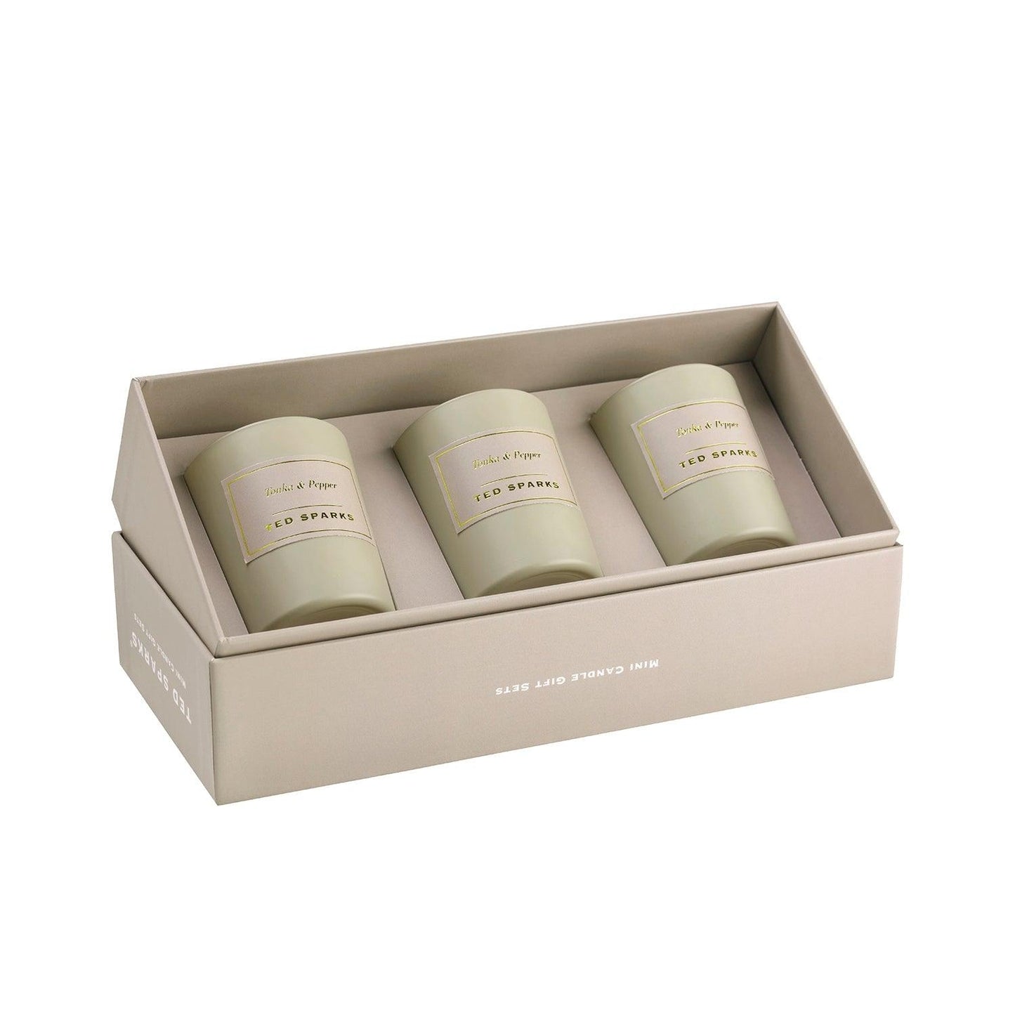 Mini Candle Gift Set Tonka & Pepper Giftset Ted Sparks