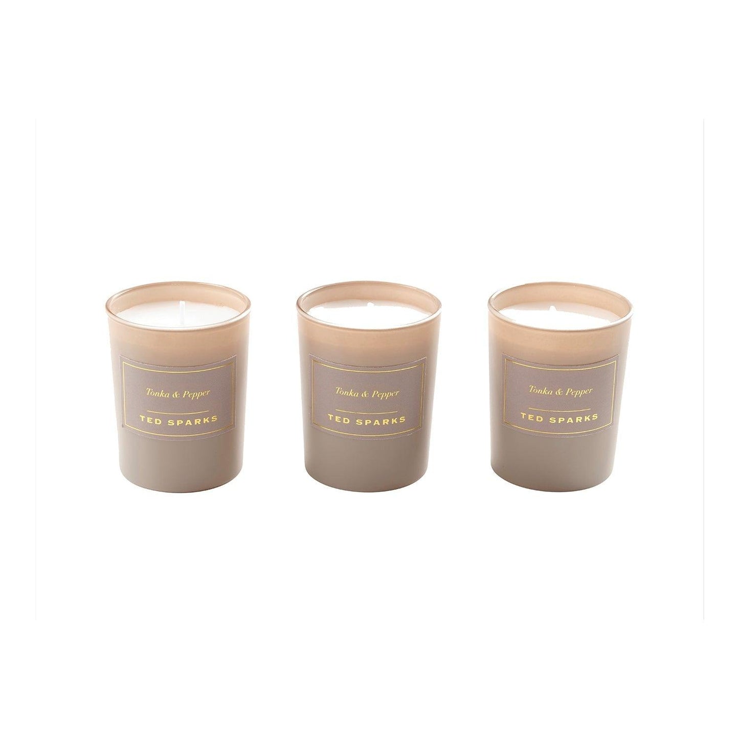 Mini Candle Gift Set Tonka & Pepper Giftset Ted Sparks