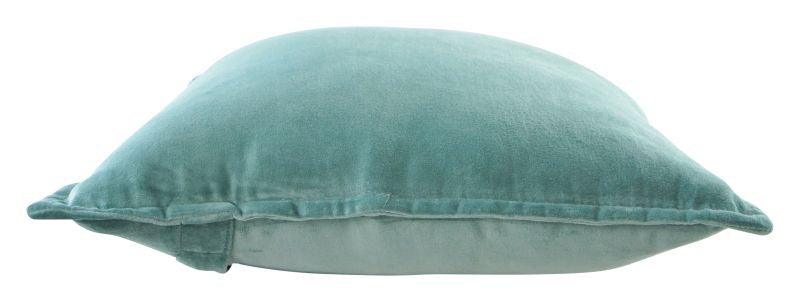 Velvet kussen mintgroen 45 x 45 cm Kussen Ohker Living