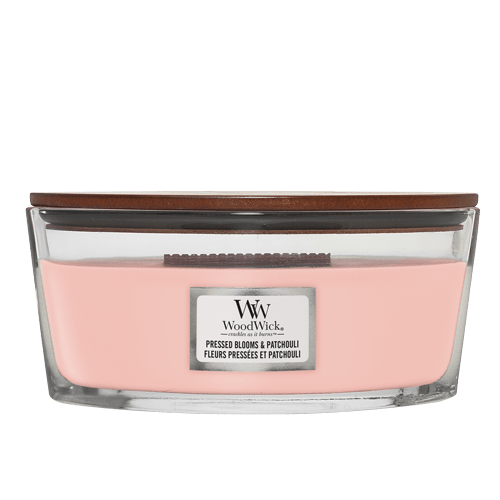 WW Pressed Blooms & Patchouli Ellipse Candle Geurkaars WoodWick