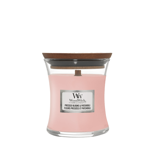 WW Pressed Blooms & Patchouli Mini Candle Geurkaars WoodWick