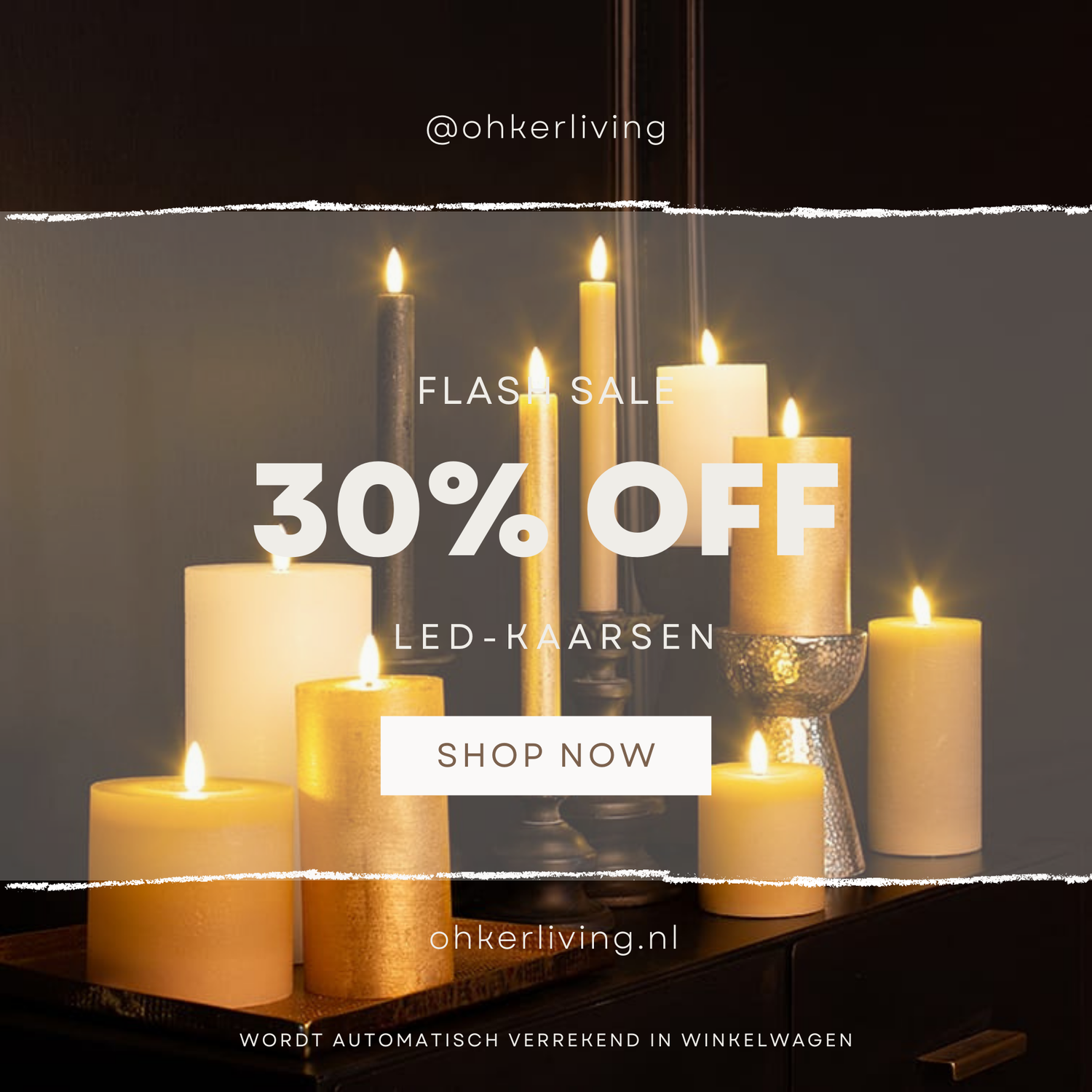 Sale LED-kaarsen