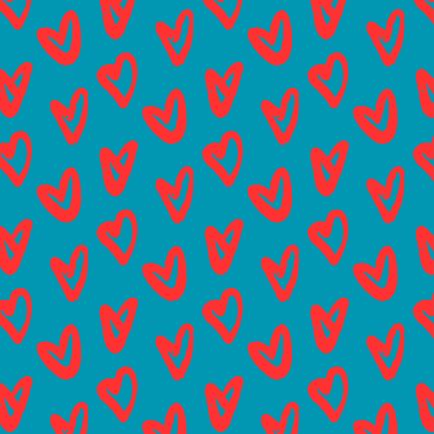 Hartjes - Forex tegeltje 10x10cm tegeltje Lourens Exclusive