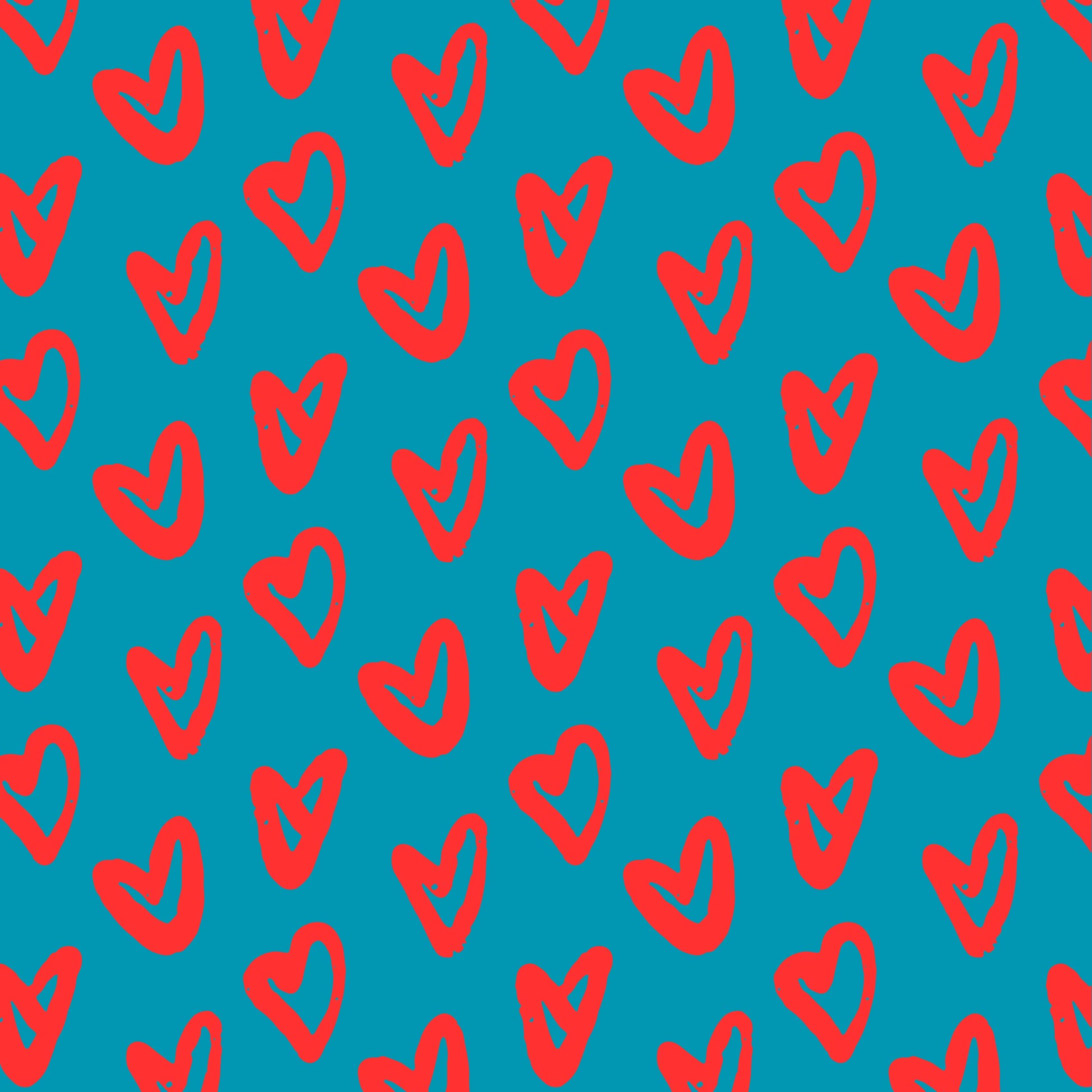 Hartjes - Forex tegeltje 10x10cm tegeltje Lourens Exclusive