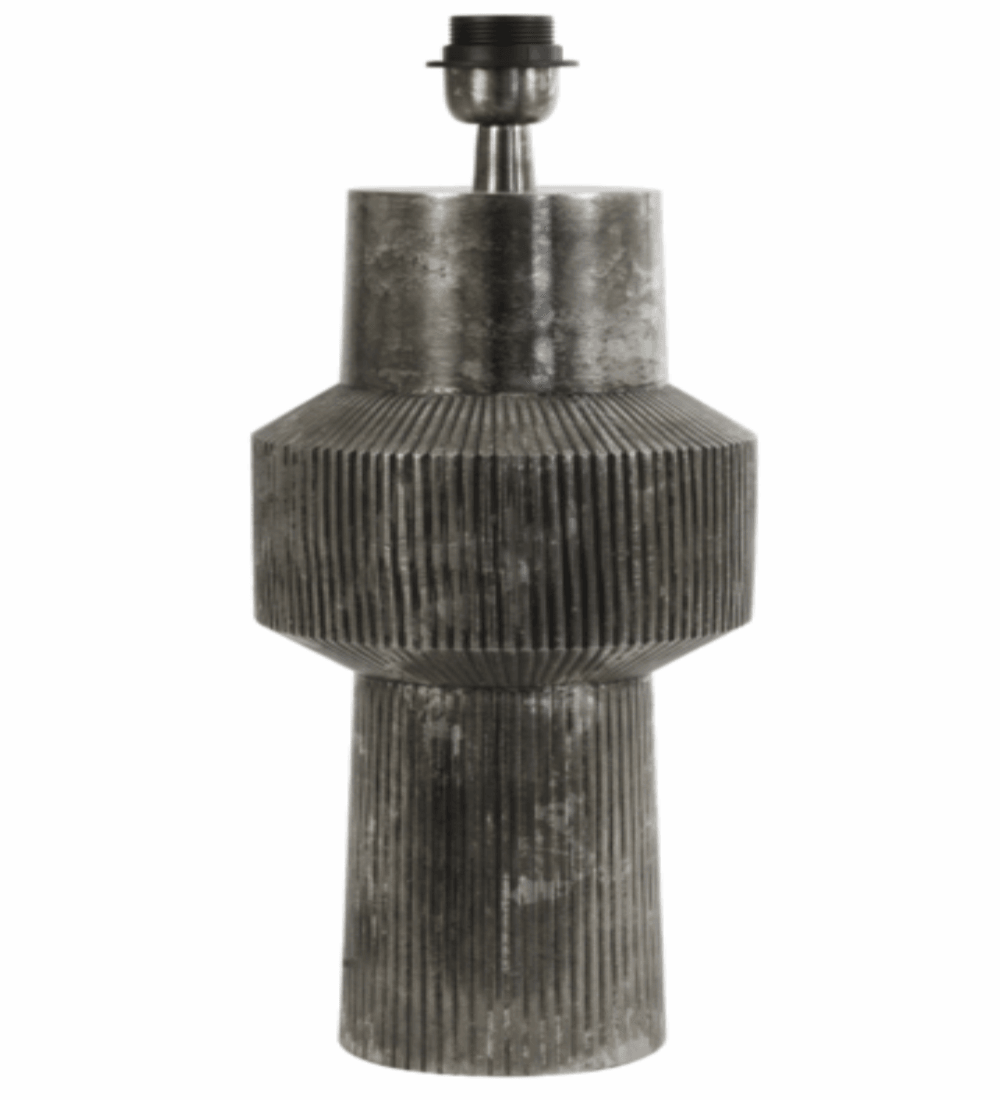 Lampvoet Ø20x49,5 cm BRISKA black pearl Lampvoet Light & Living