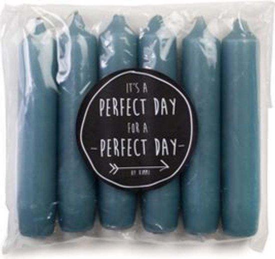 Rustik Dinerkaarsen set van 6 diverse kleuren Kaarsen Ohker Living