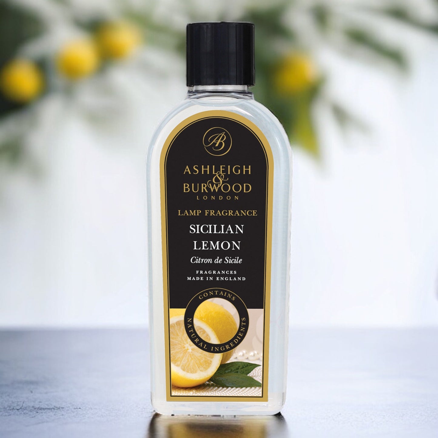 Sicilian Lemon Geurlampolie 500 ml Geurolie Ashleigh & Burwood