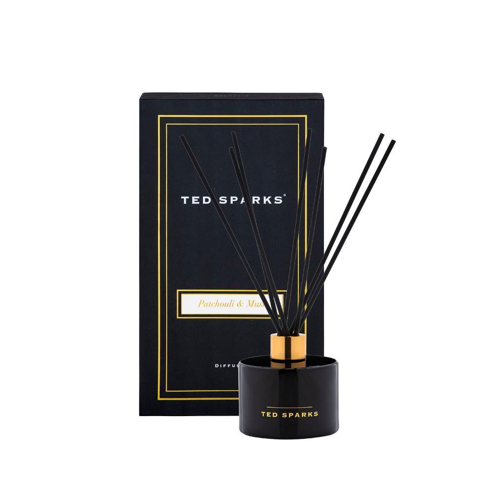 Diffuser - Patchouli & Musk Geurstokjes Ted Sparks